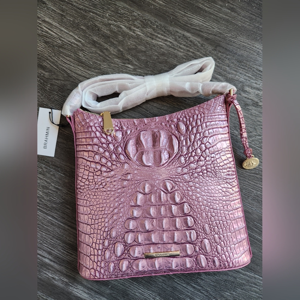 Nwt Brahmin Katie Mulberry Potion Melbourne bag